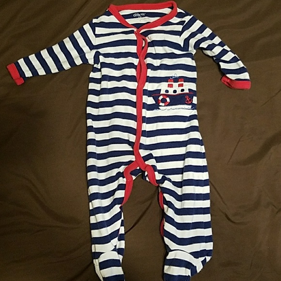 0-6 Month Baby Pajamas Lot of 6 - Picture 7 of 7